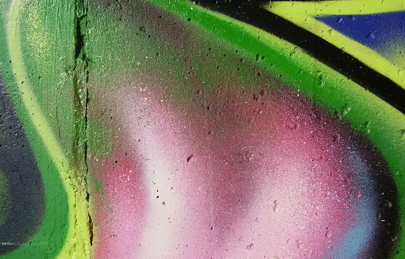 Photo wallpaper colors, wall, graffiti, pattern