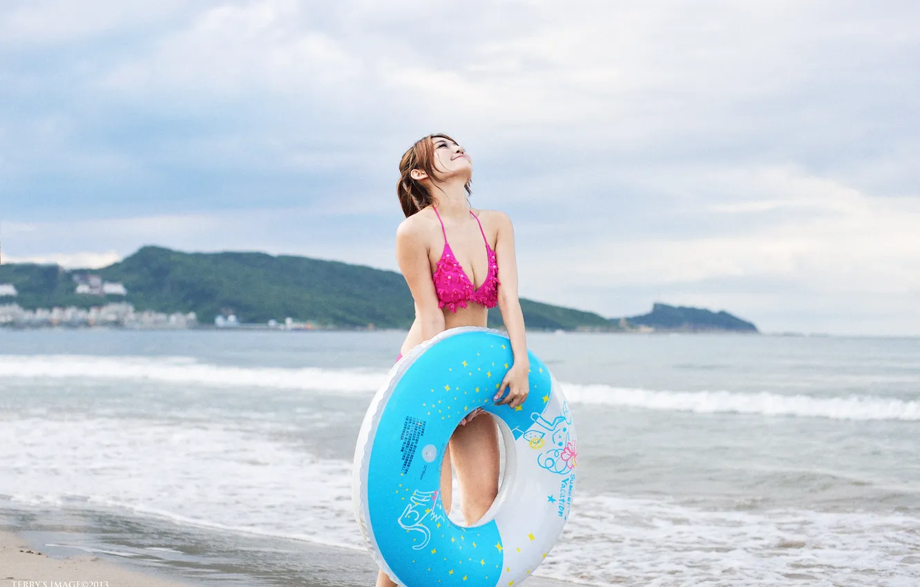 Photo wallpaper China, wallpaper, girl, sexy, woman, model, asian, cute