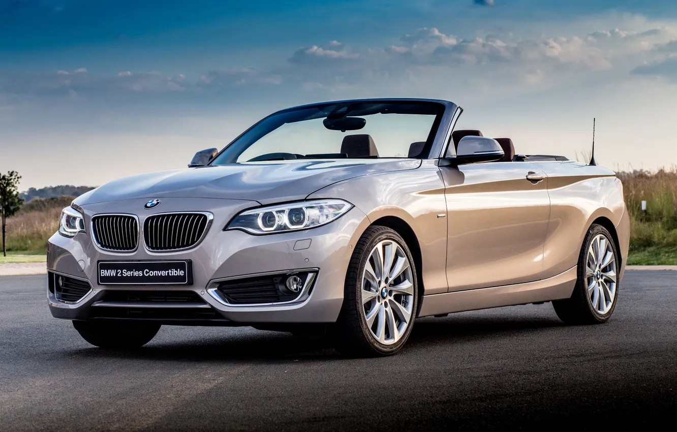 Photo wallpaper BMW, BMW, convertible, luxury, Cabrio, 2015, F23, ZA-spec