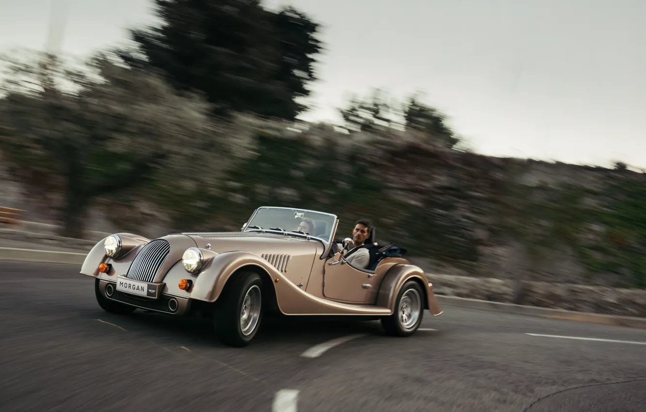 Photo wallpaper Morgan, sports car, Plus Four, Morgan Plus Four