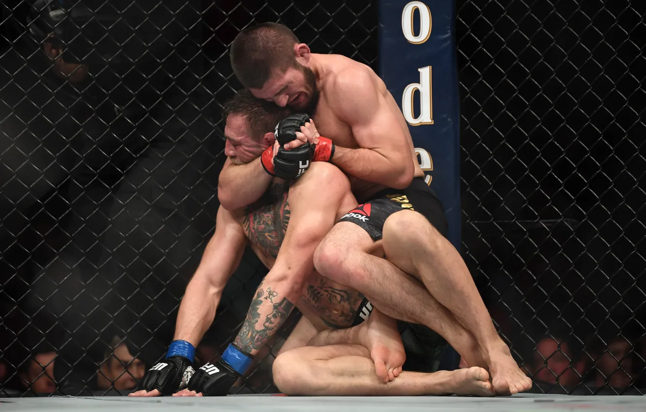 Photo wallpaper ufc, Conor McGregor, Conor McGregor, Khabib Nurmagomedov, Khabib Nurmagomedov
