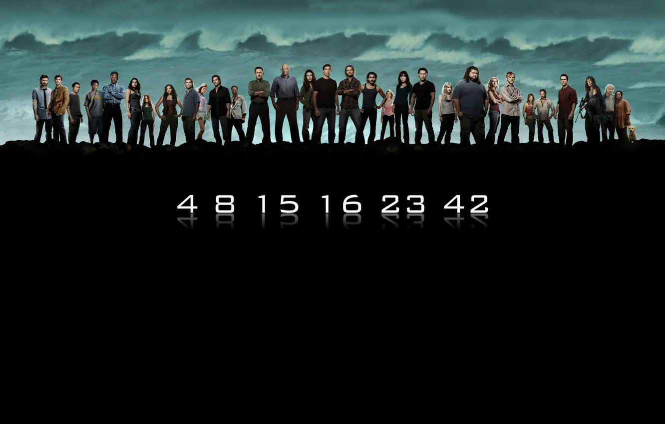 Photo wallpaper people, minimalism, figures, Lost, To stay alive