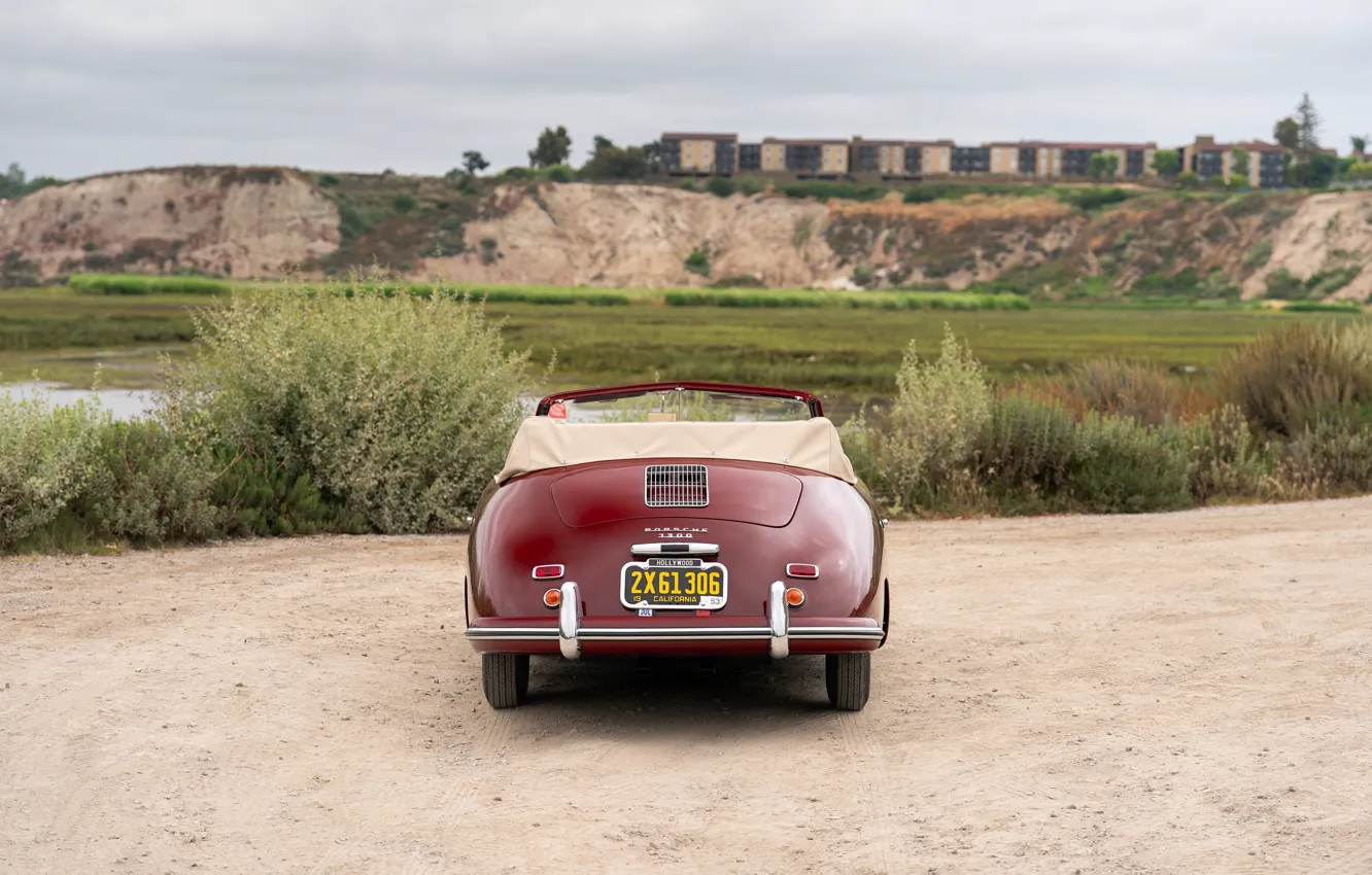 Photo wallpaper Porsche, 1953, 356, Porsche 356 1300 Cabriolet