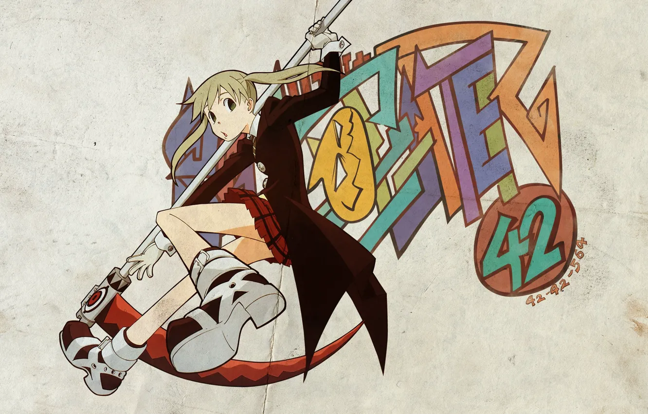 Photo wallpaper girl, Soul eater, characters, Soul Eater