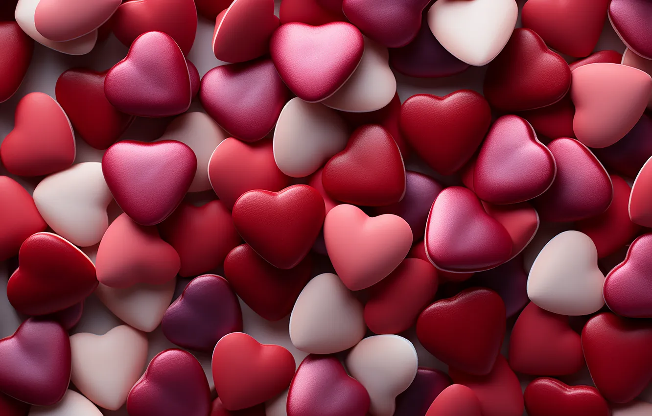 Photo wallpaper love, background, romance, heart, hearts, love, Valentine's day, texture