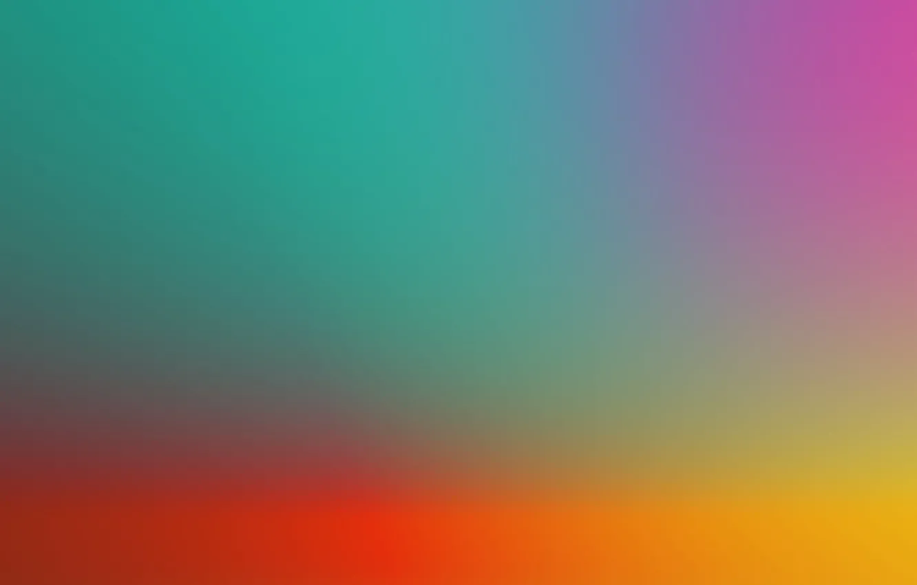 Photo wallpaper yellow, red, turquoise, lilac, blur, back
