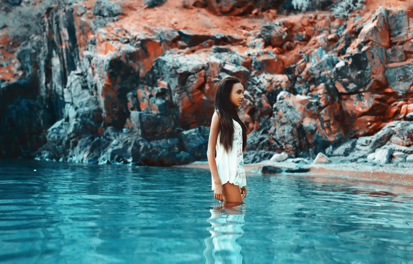 Photo wallpaper nature, Turkey, in the water, Mary Senn