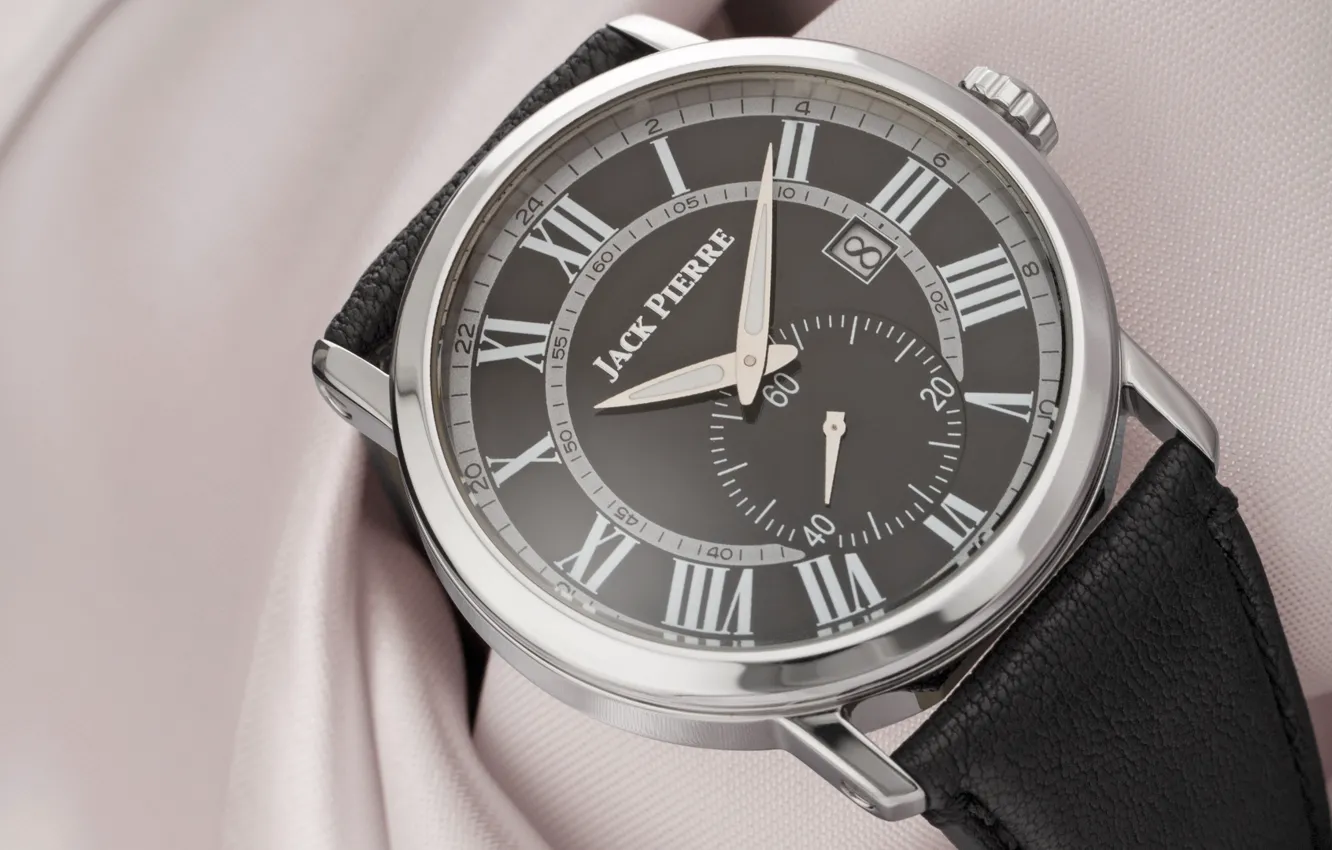 Photo wallpaper design, watch, Jack Pierre