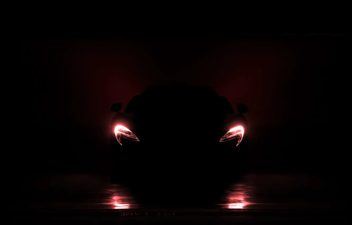 Photo wallpaper Concept, McLaren, Auto, Machine, The concept, Light, Lights, Coupe