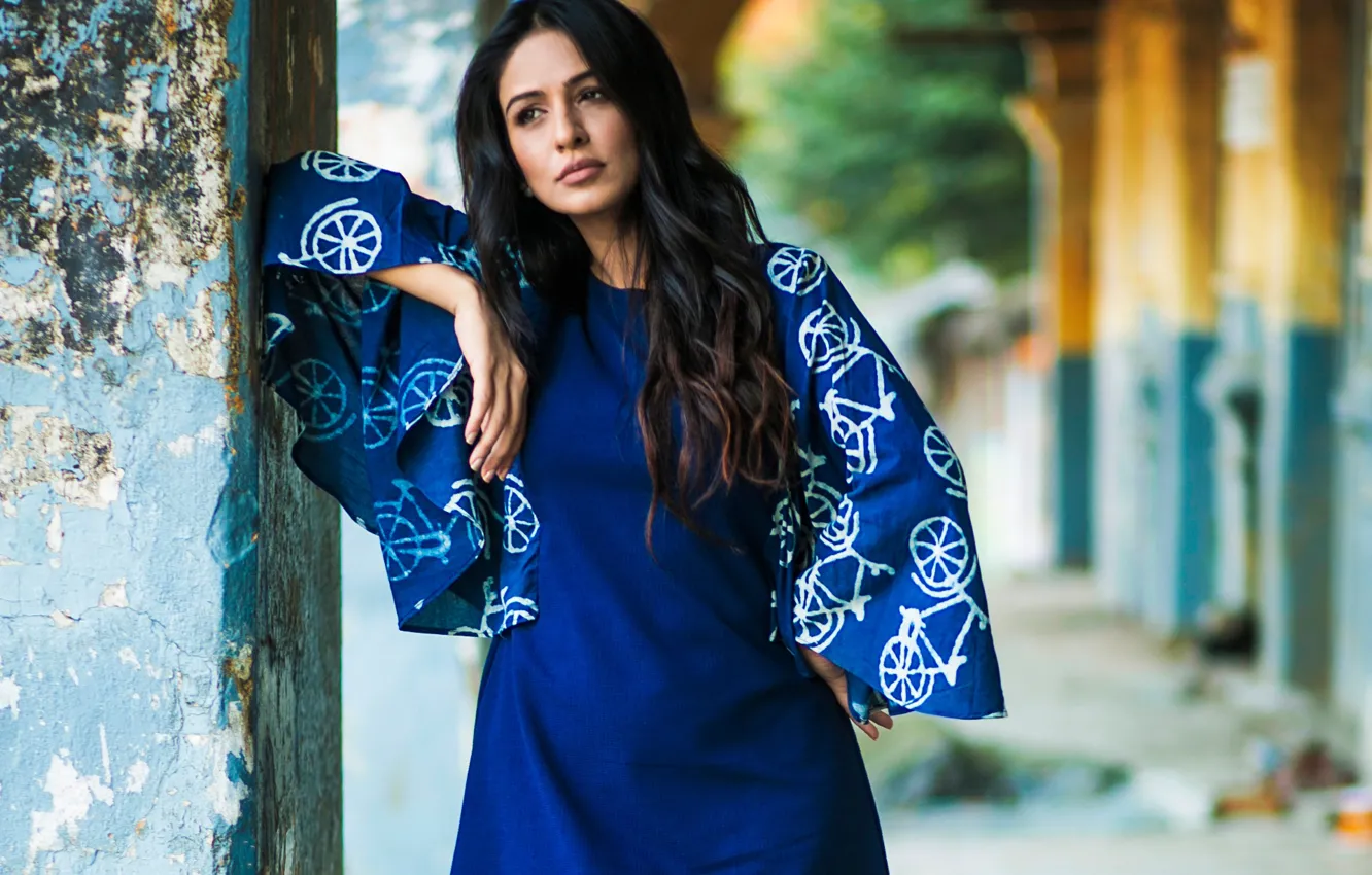 Photo wallpaper girl, eyes, beautiful, model, pretty, beauty, pose, cute