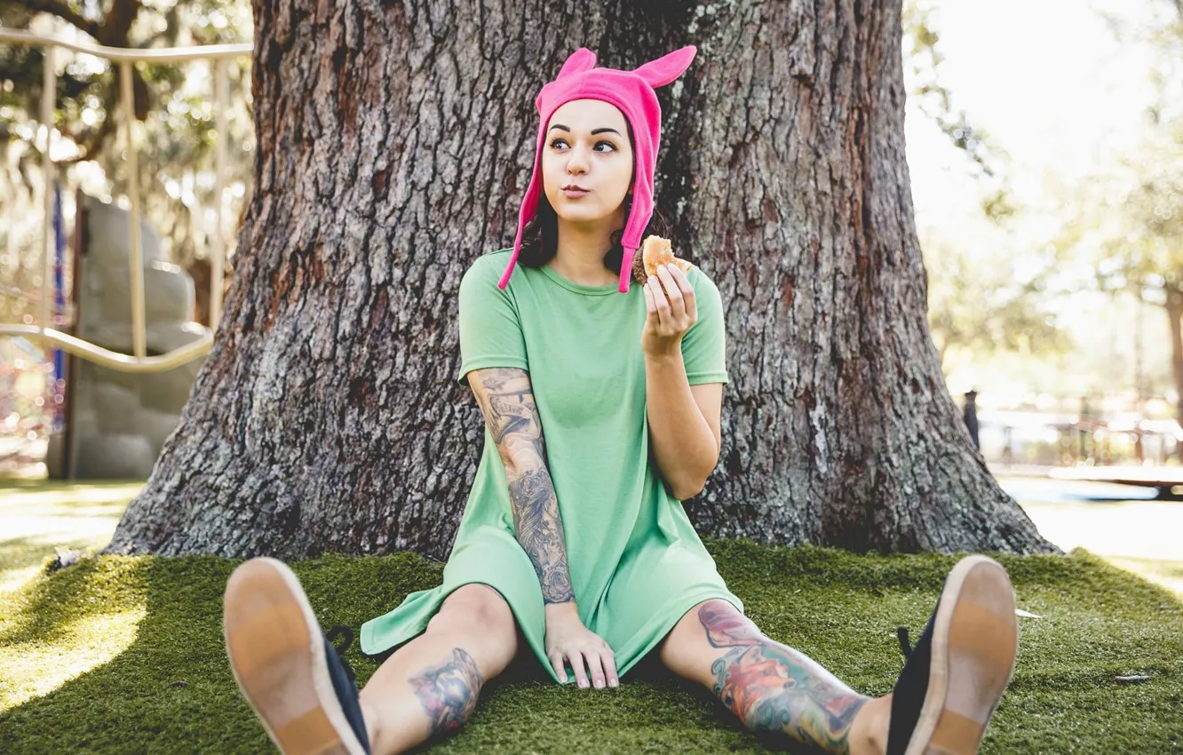 Photo wallpaper tattoo, ink, Stephanie Marazzo