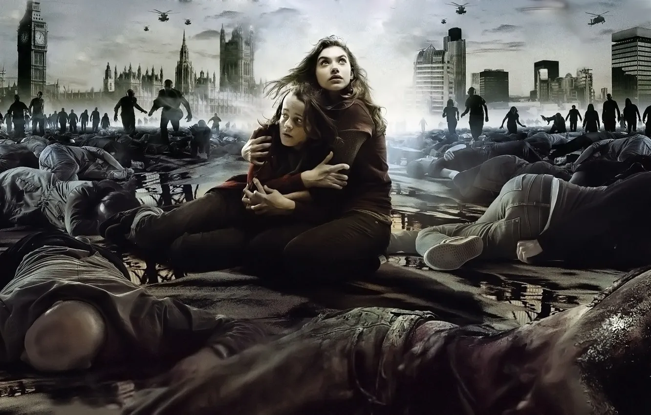 Photo wallpaper Imogen Poots, 28 Weeks Later, 28 weeks later