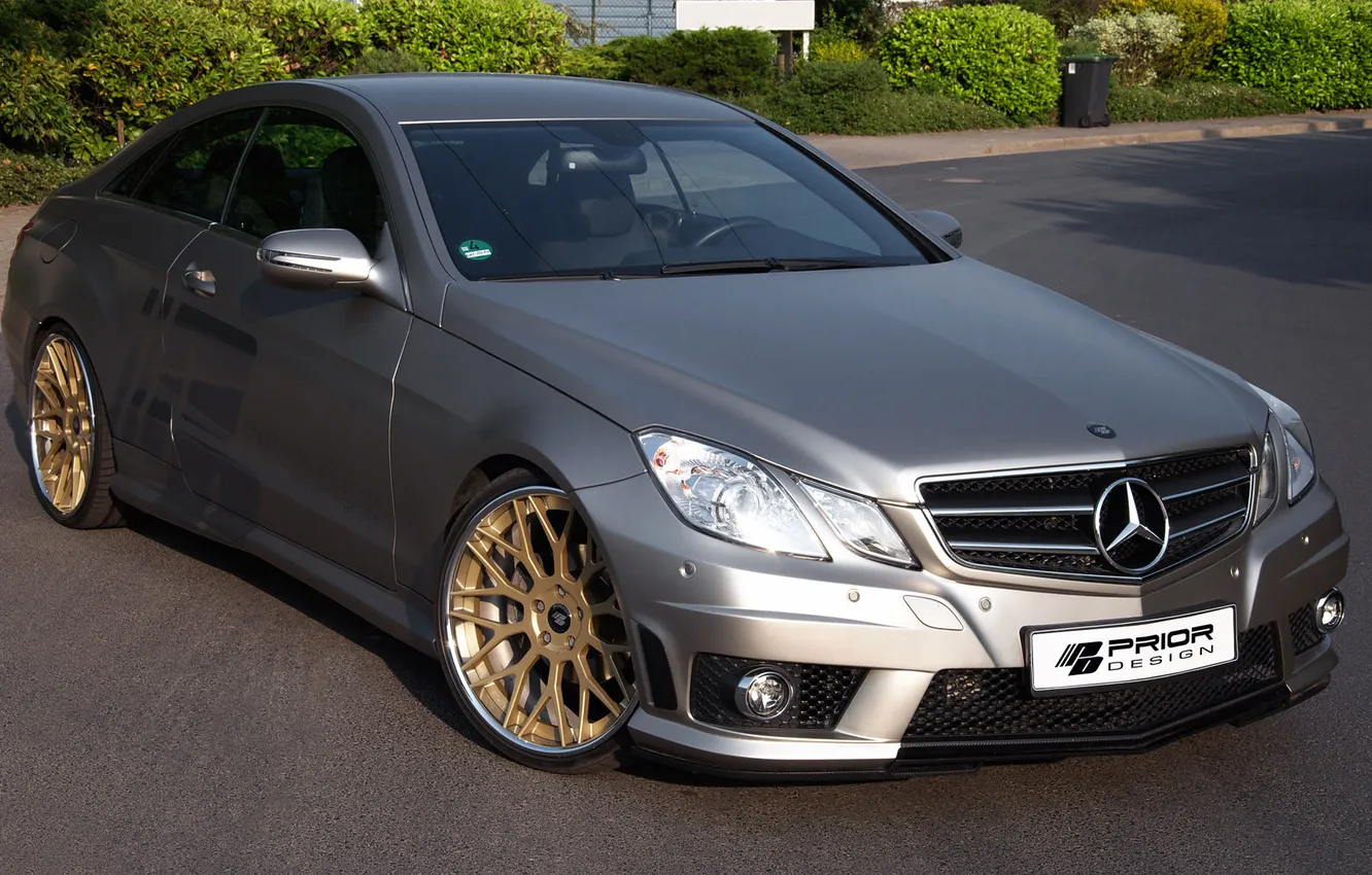 Photo wallpaper car, machine, tuning, 1920x1200, Prior Design, mercedes e-class coupe c207