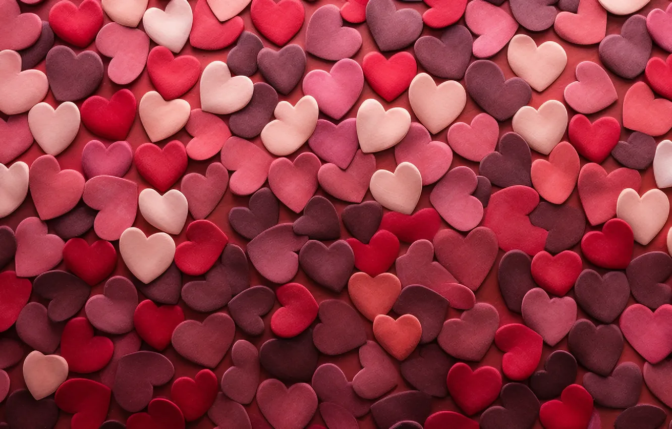 Photo wallpaper love, background, romance, heart, hearts, love, Valentine's day, texture