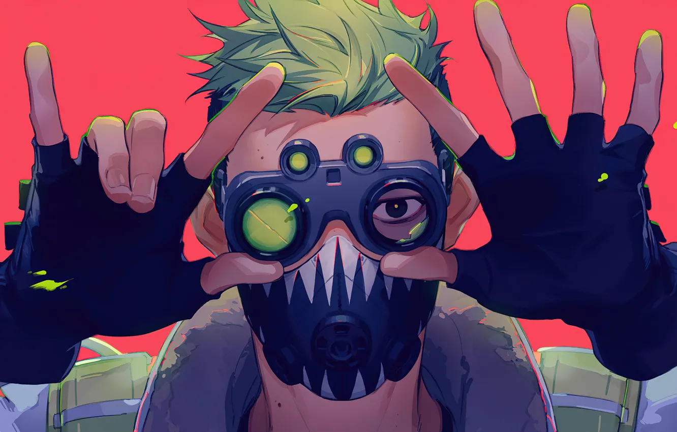 Photo wallpaper legend, APEX, Octane, the character in the game, Apex Legends, Octane