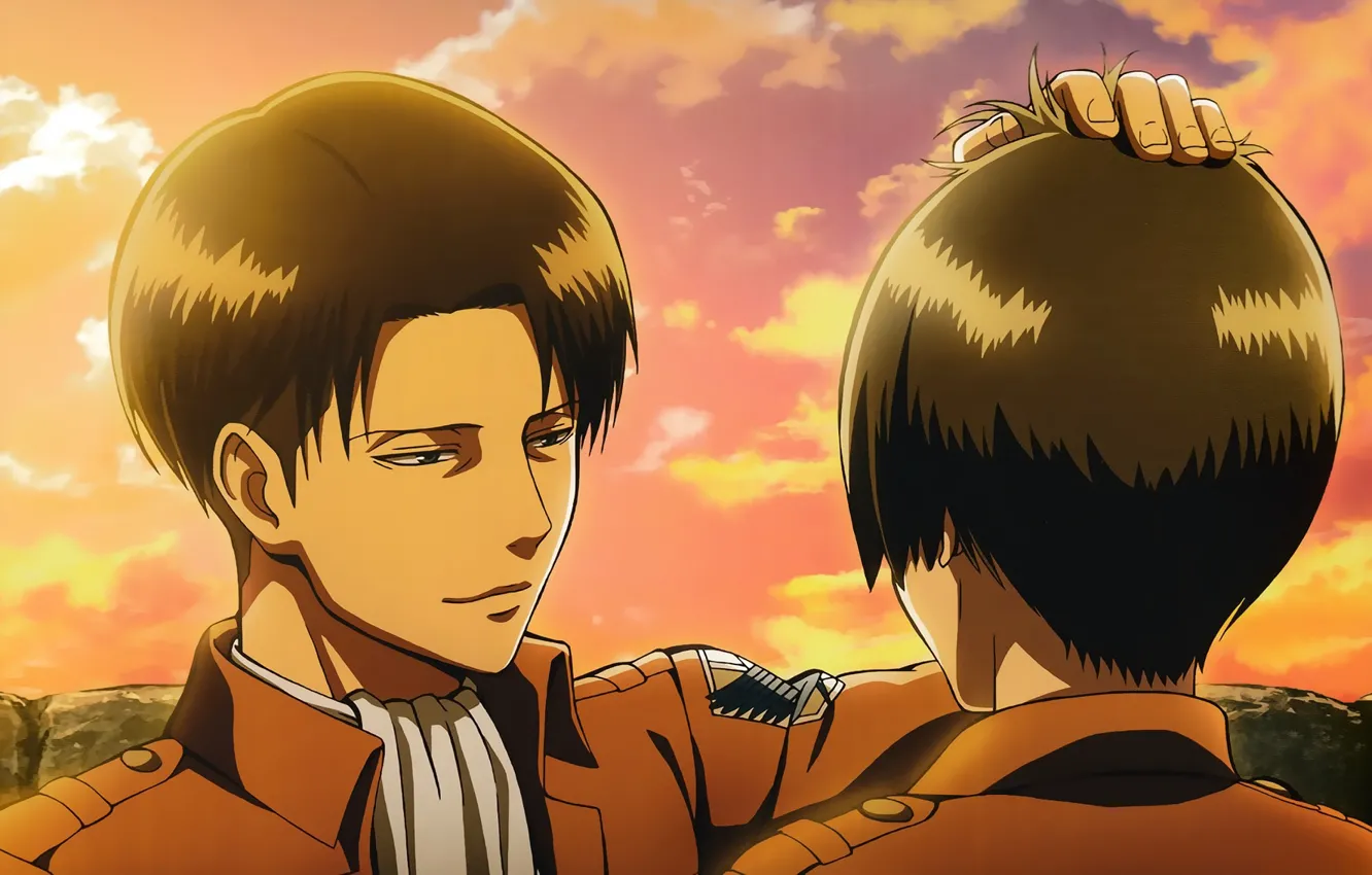 Photo wallpaper anime, art, Attack Of The Titans, Levi