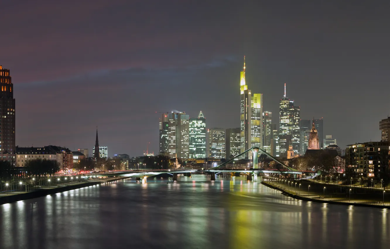 Photo wallpaper city, the city, Germany, Frankfurt-Am-Main