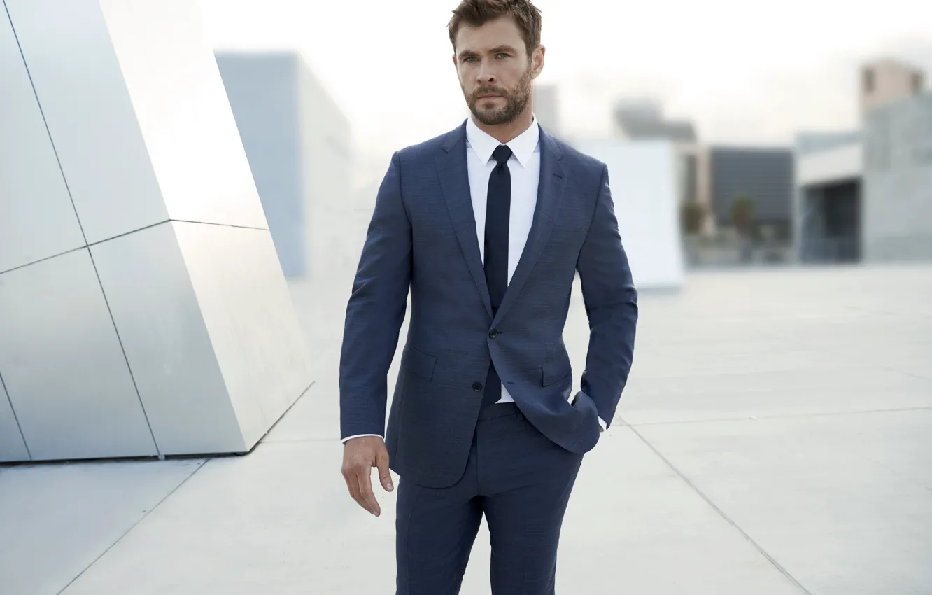 Photo wallpaper actor, male, Chris Hemsworth, Chris Hemsworth, journal V 2018