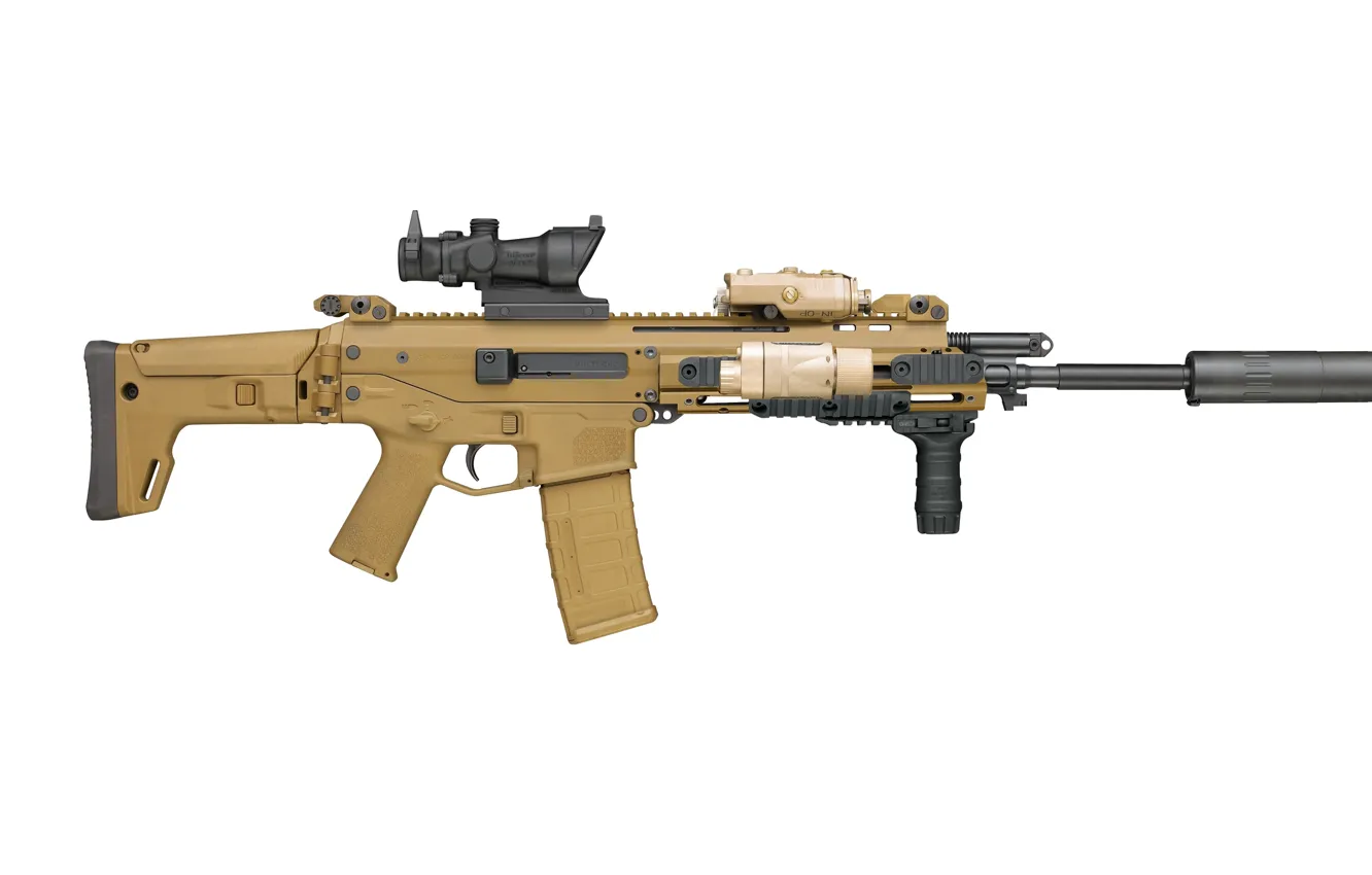 Photo wallpaper gun, weapon, Snake, rifle, scope, Bushmaster, ordnance, Remington