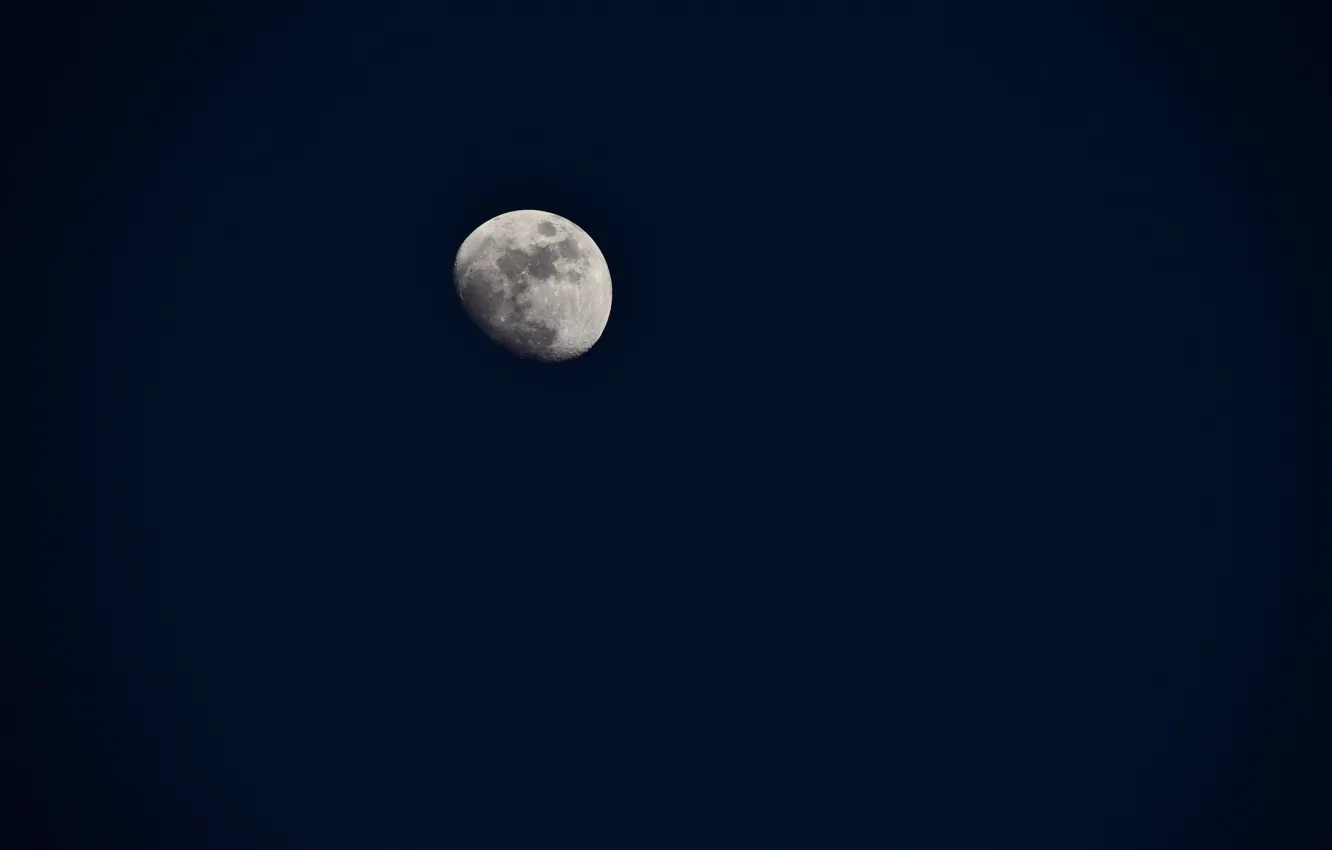 Photo wallpaper the sky, night, the moon