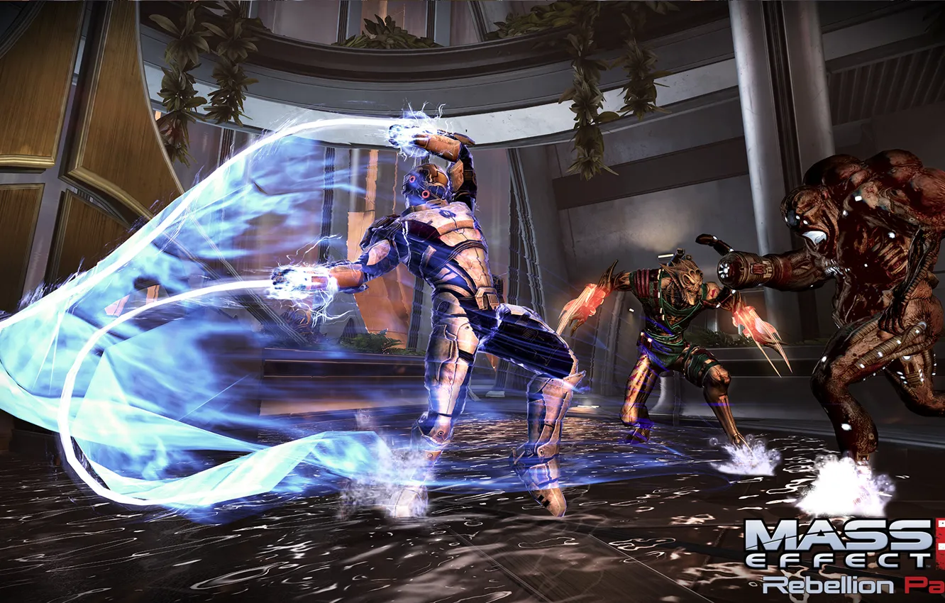 Photo wallpaper Mass Effect 3, Reaper, former attack &quot;Cerberus&quot;, the addition of the &quot;rebellion&quot;, Rebellion Pack, Vorka, …