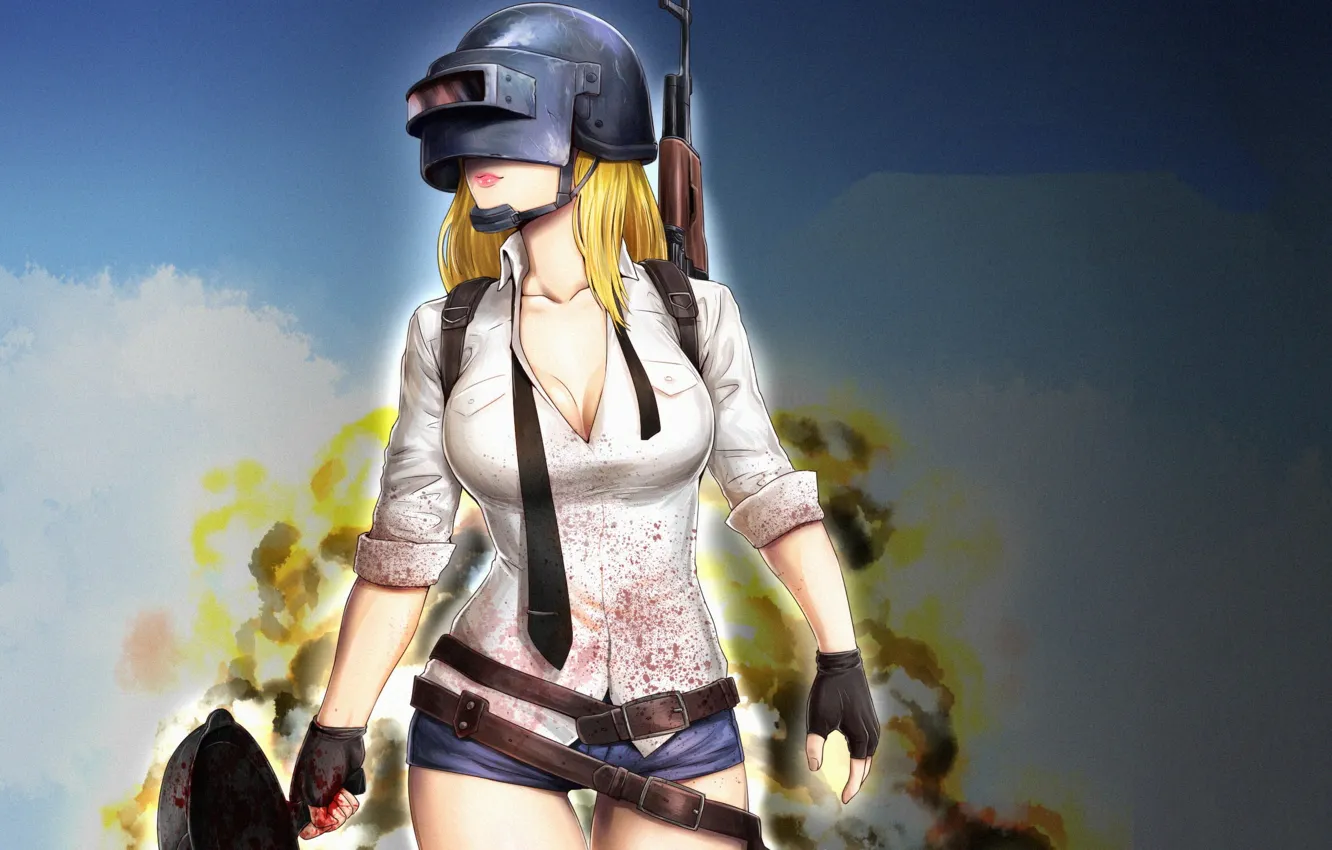 Photo wallpaper games, Battlegrounds, pubg, playerunknowns, 2018-games, Pubg Girl Fan Art