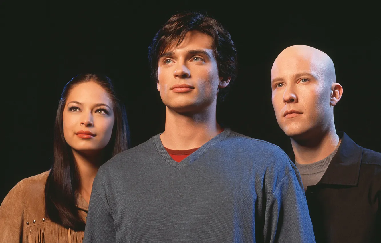 Photo wallpaper Tom Welling, Smallville, Smallville, Tom Welling, Clark Kent, Kristin Kreuk, Lex Luthor, Lana Lang