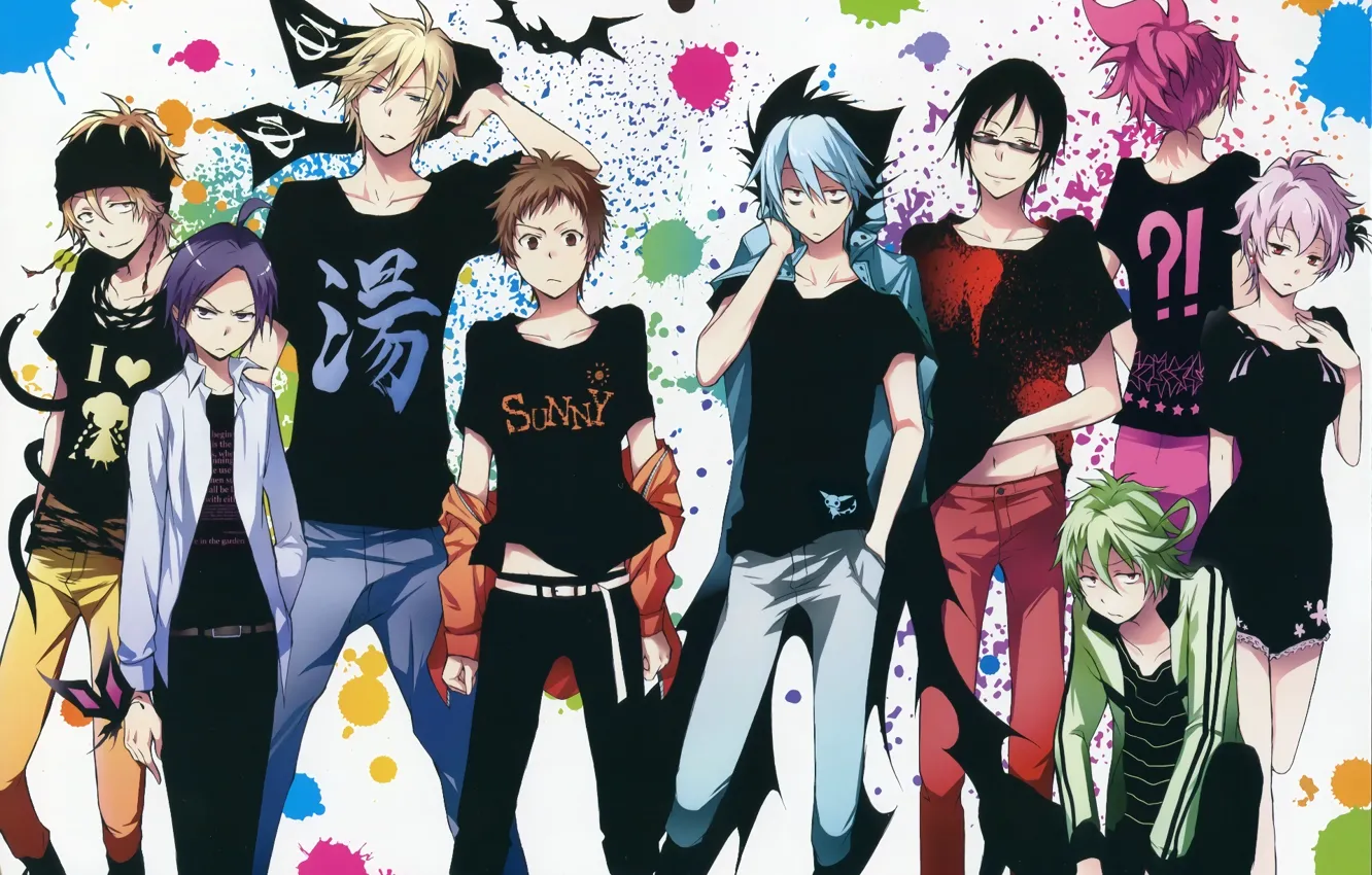 Photo wallpaper anime, art, guys, servant vampire, Servamp