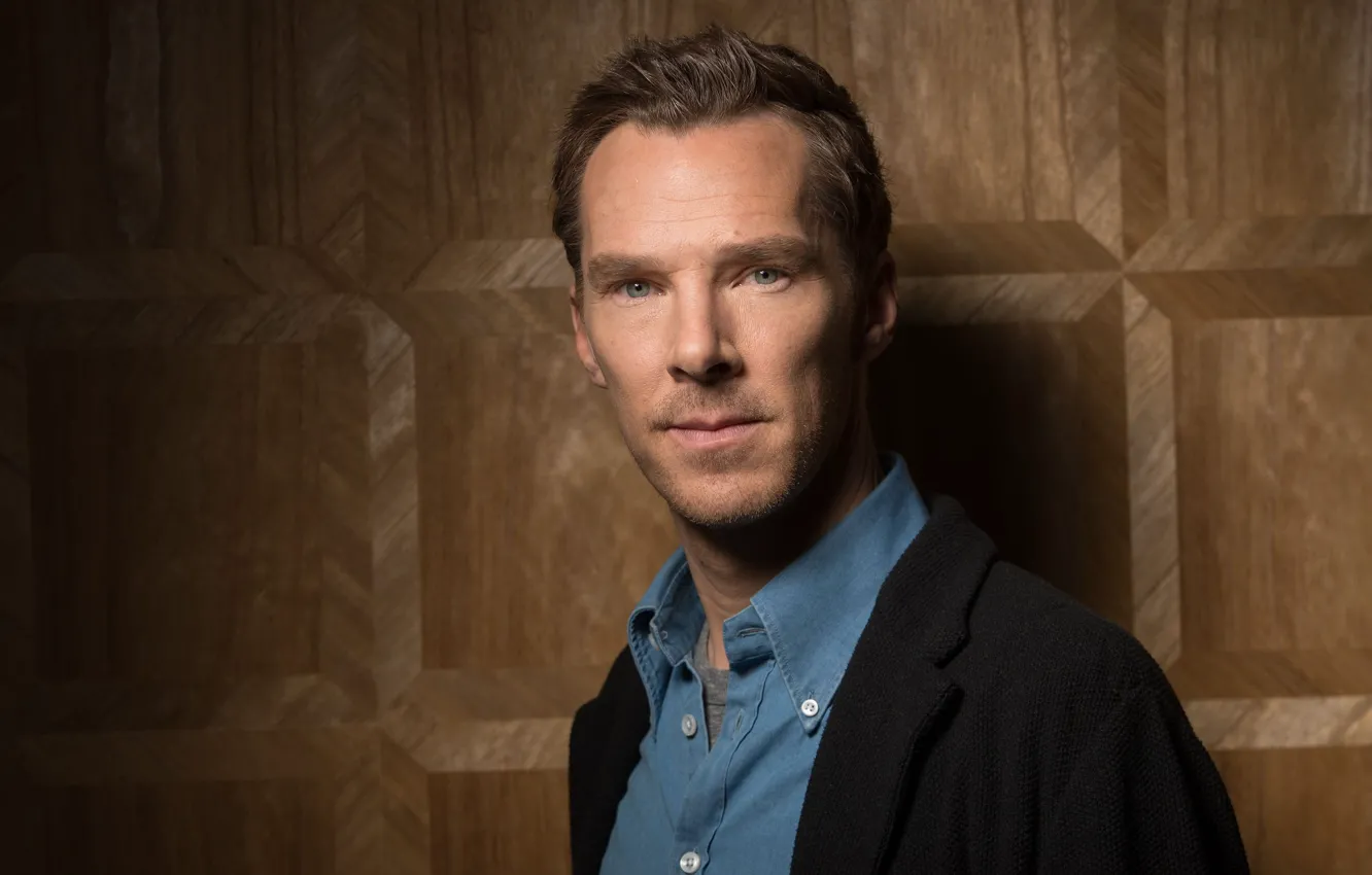 Photo wallpaper look, background, actor, photoshoot, Benedict Cumberbatch, Benedict Cumberbatch, British actor, linoleum