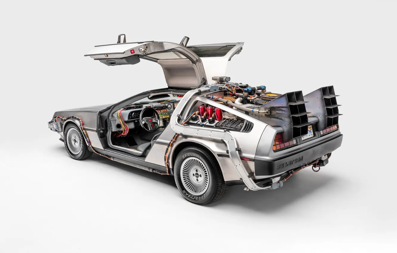 Photo wallpaper Hollywood, Back to the future, DeLorean DMC-12, DeLorean, 1990, Back to the Future