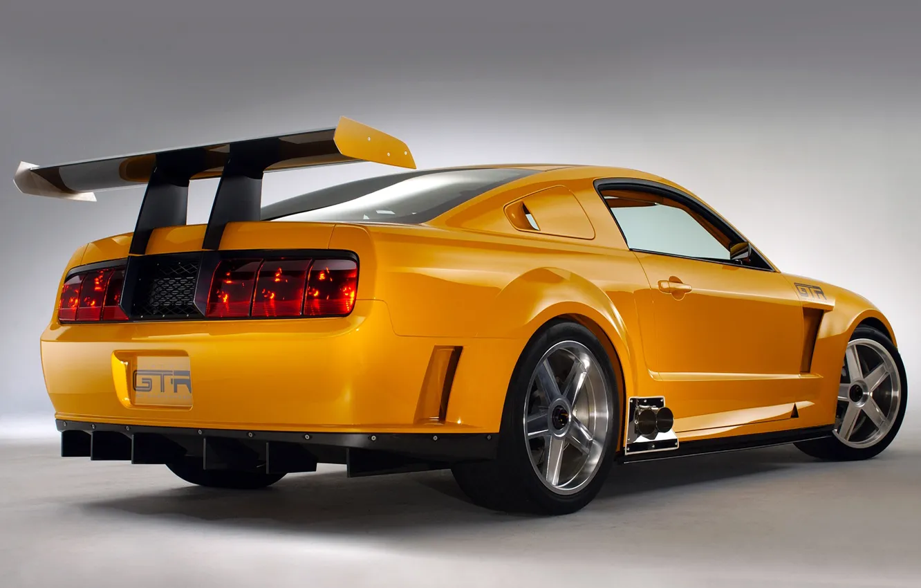 Photo wallpaper Concept, Mustang, Ford, GT-R, 2004