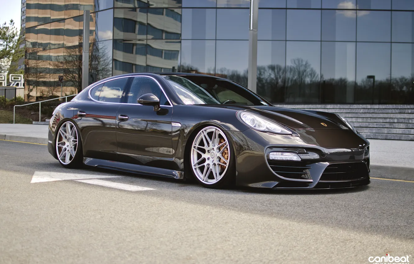 Photo wallpaper Porsche, Panamera, tuning, canibeat