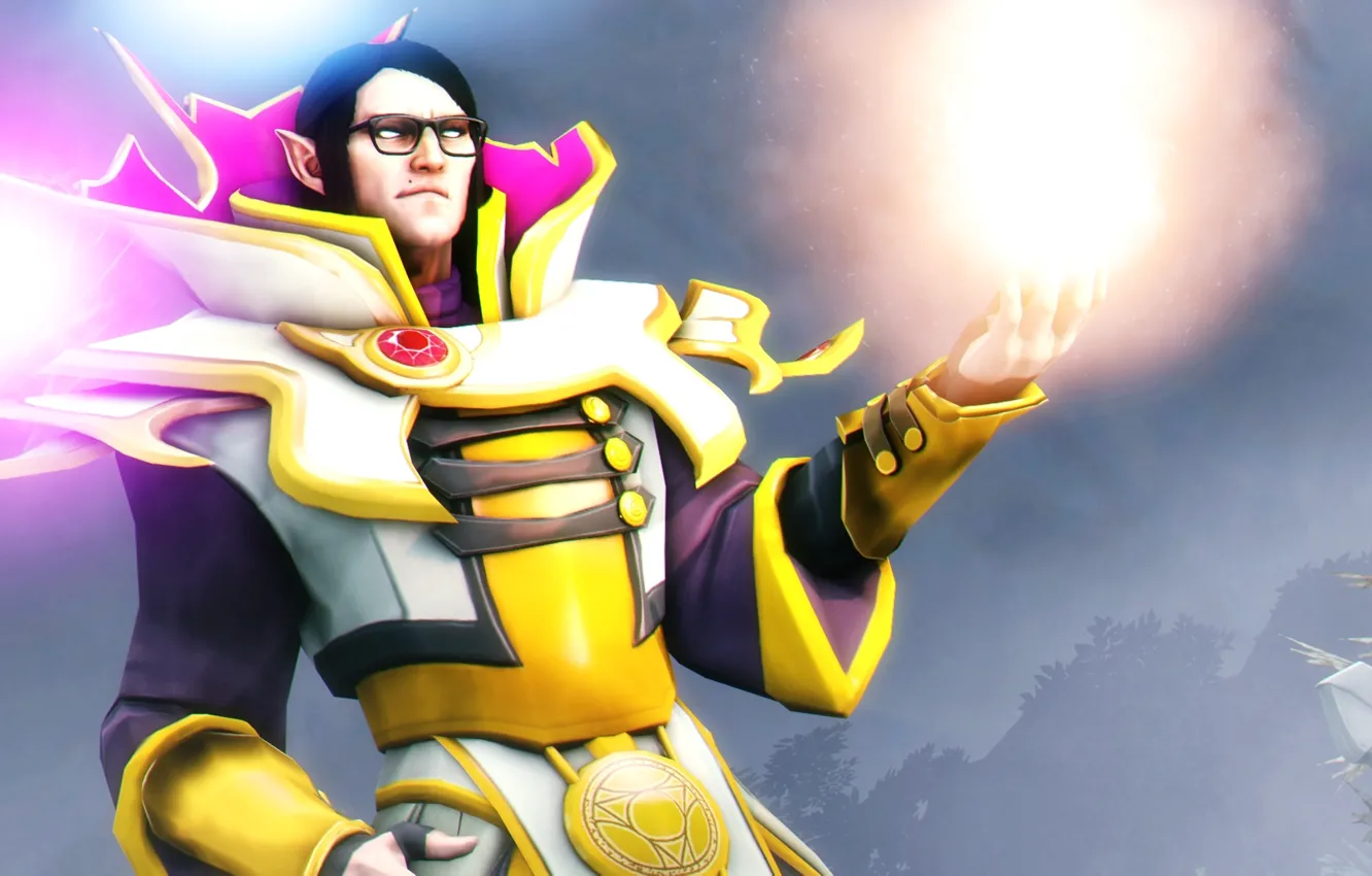 Photo wallpaper glasses, MAG, dota 2, Invoker