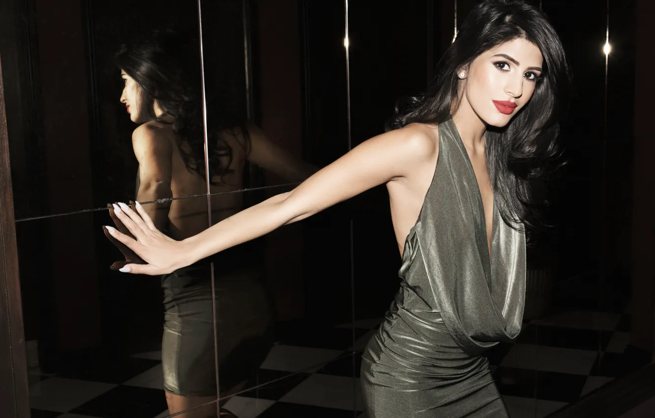 Photo wallpaper girl, hot, sexy, eyes, smile, beautiful, figure, model