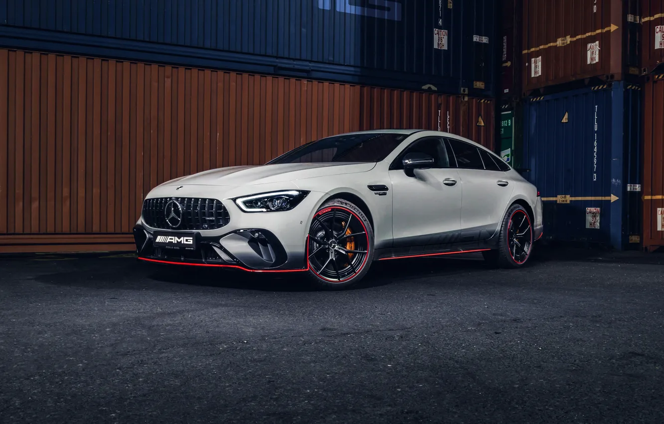 Photo wallpaper Mercedes, Edition, Mercedes-AMG GT 63 S E Performance 4-Door Coupe F1