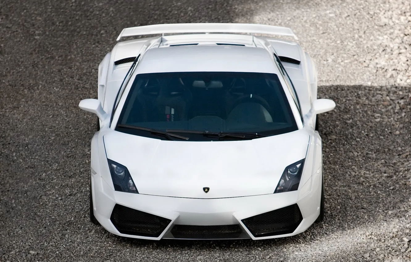 Photo wallpaper tuning, spoiler, front view, Lamborghini, Lamborghini Gallardo LP560-4, Gallardo, IMSA, лп560-4