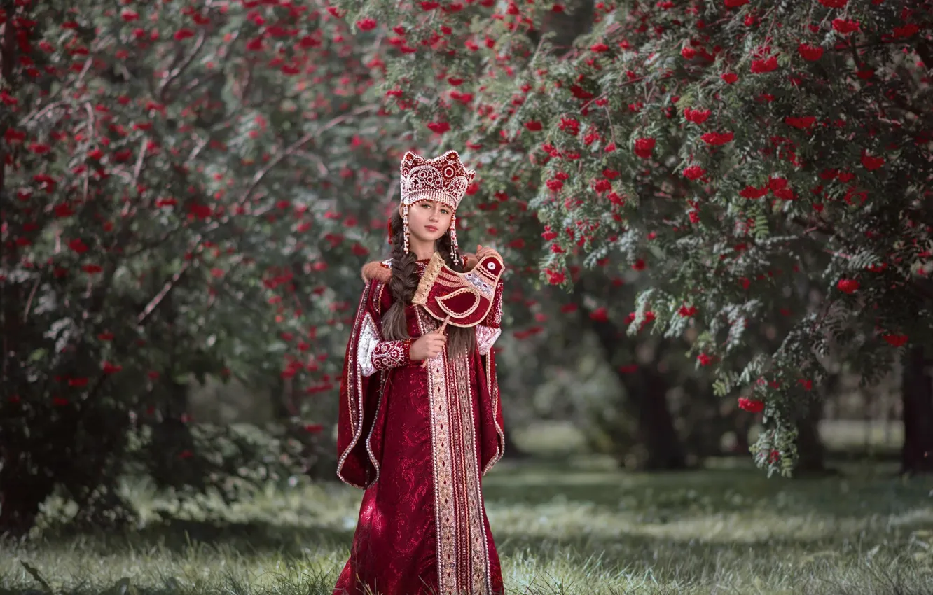 Photo wallpaper look, decoration, trees, branches, nature, pose, style, Park