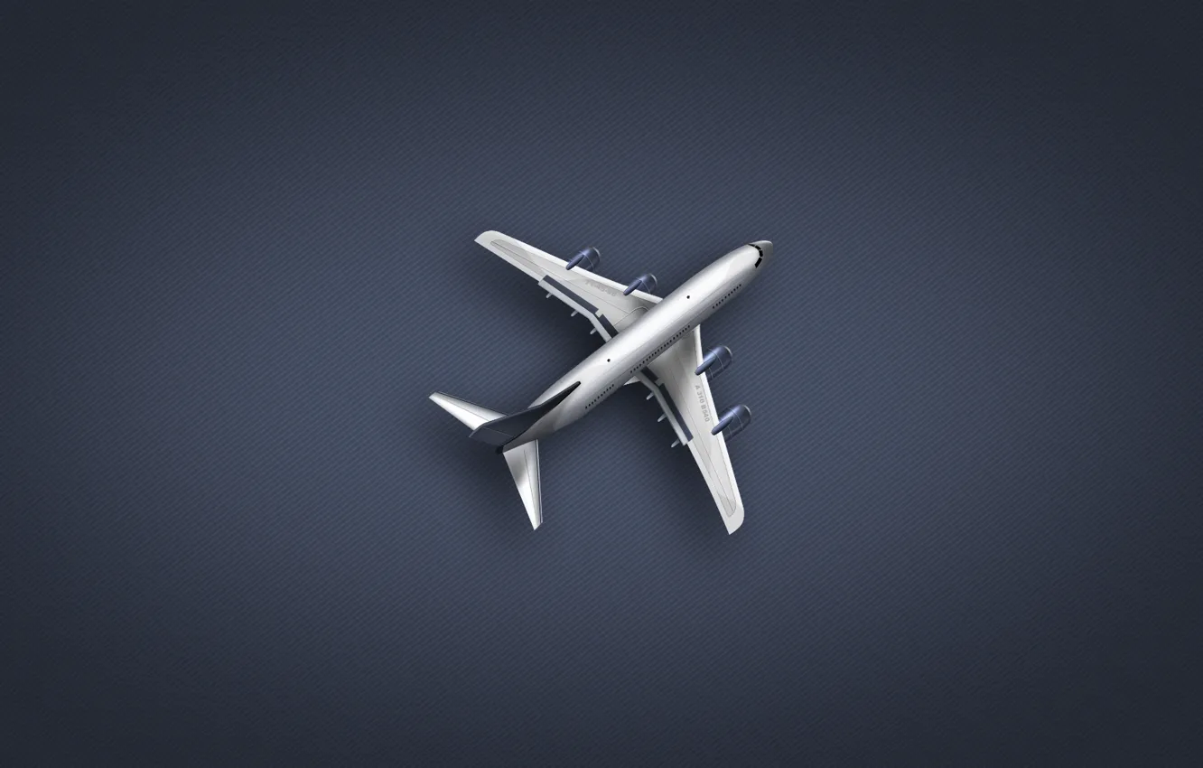 Photo wallpaper Boeing, plane, The plane
