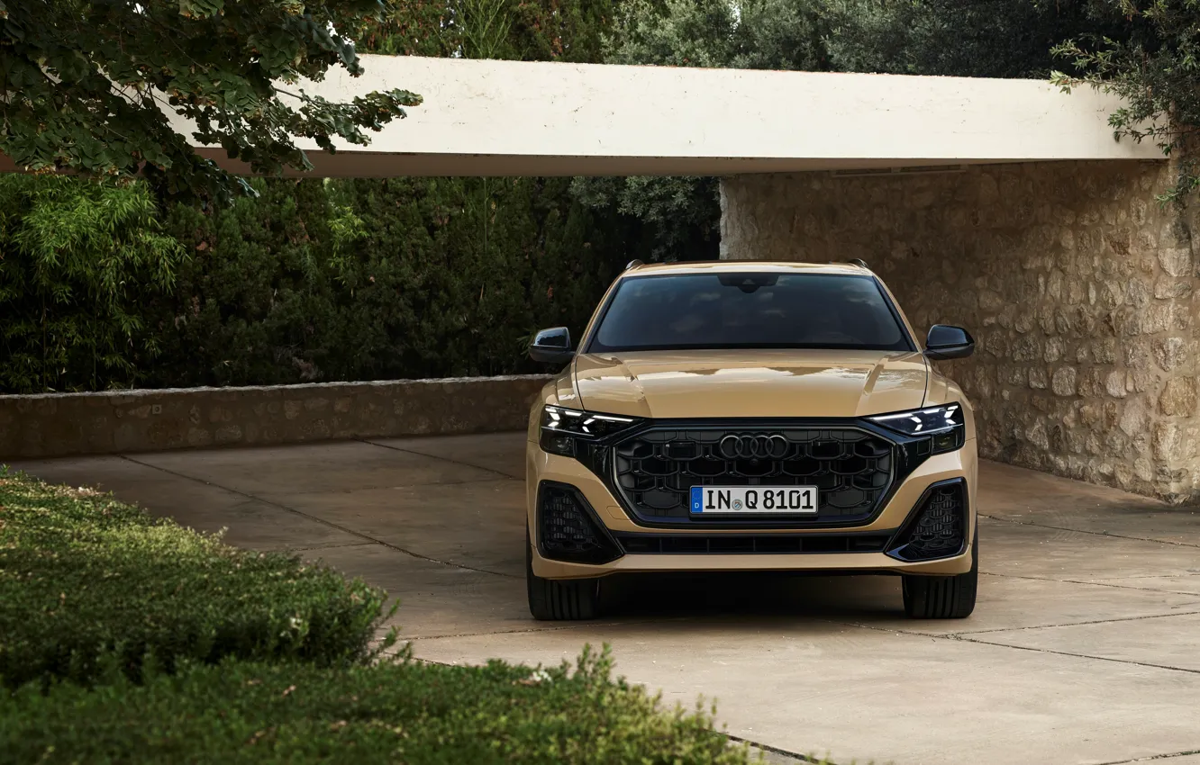 Photo wallpaper Audi, front, Q8, Audi Q8 2024