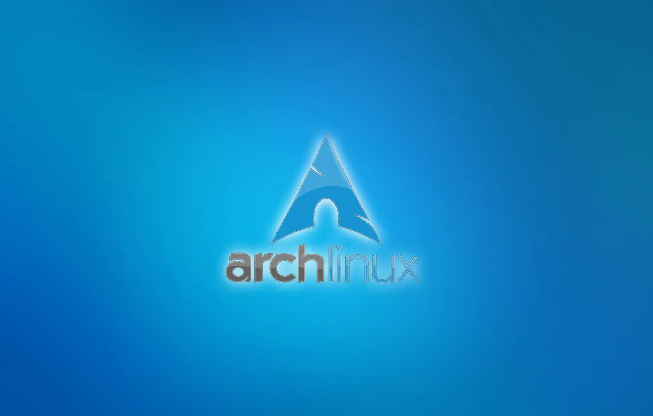 Photo wallpaper minimalism, Linux, Operating system, ArchLinux