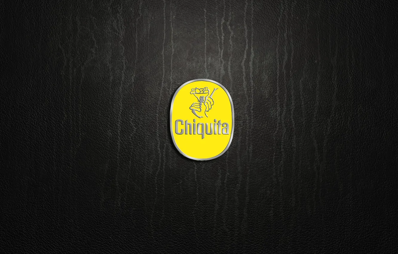 Photo wallpaper logo, International, yellow, brands, Chiquita