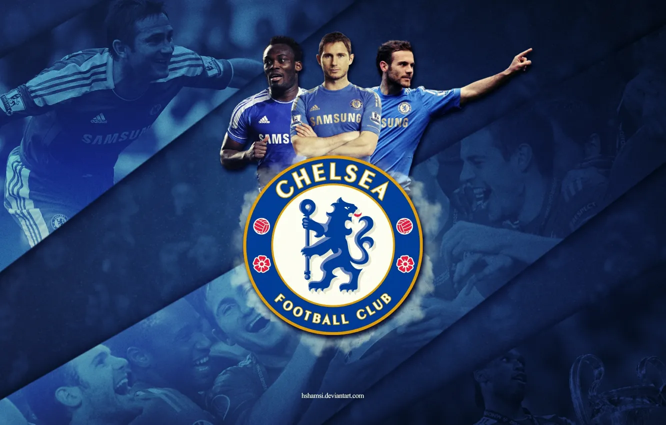Photo wallpaper football, team, champion, Chelsea, Chelsea, Lampard, Mat, Asian