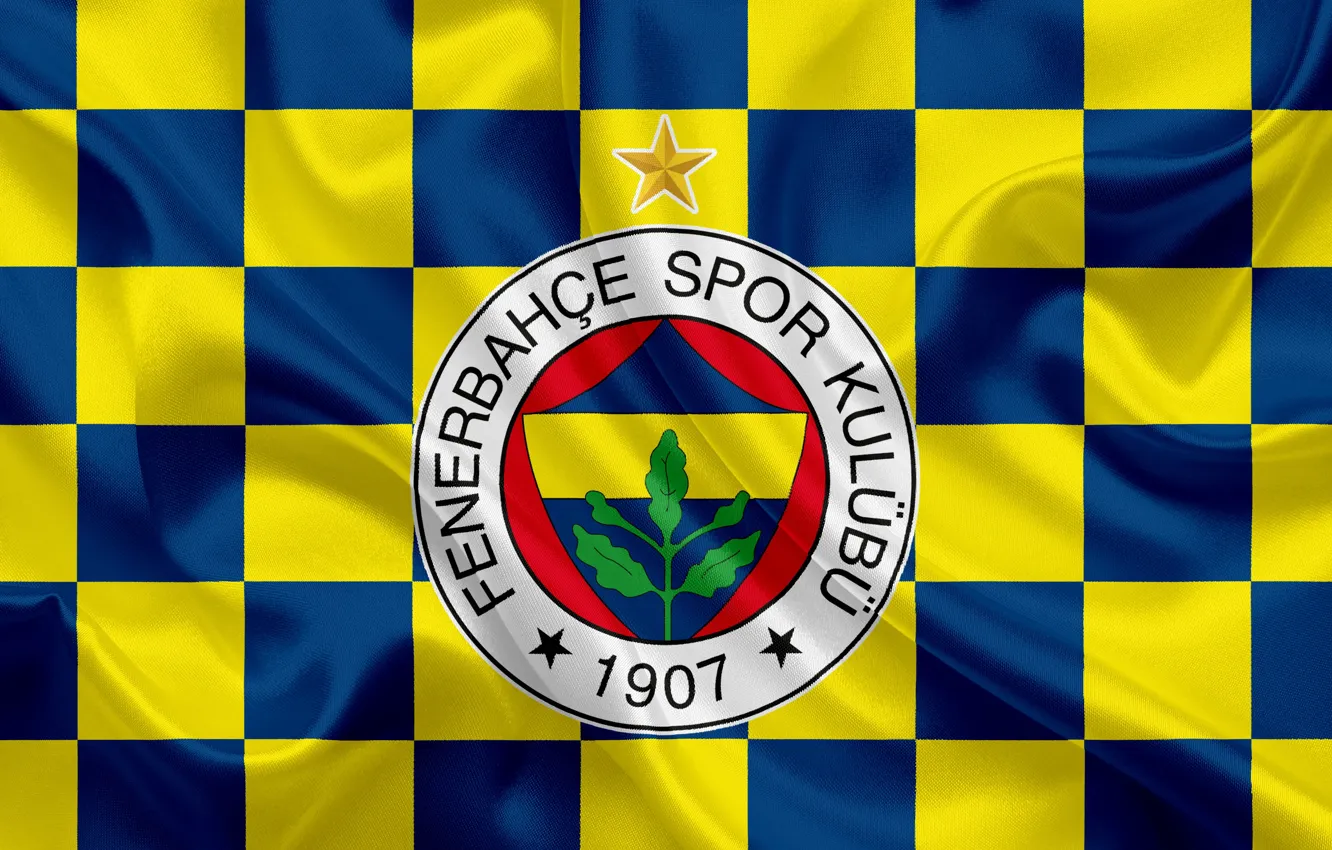Photo wallpaper football, Turkey, Emblem, Fenerbahce