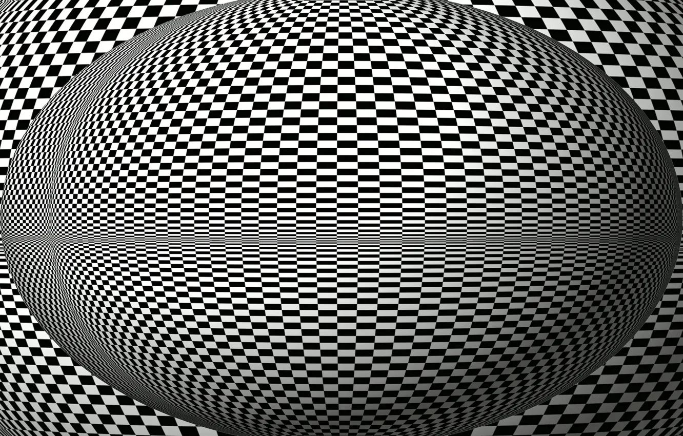 Photo wallpaper Line, Background, Illusion, Oval, Optical illusion, Cheating, Illusion