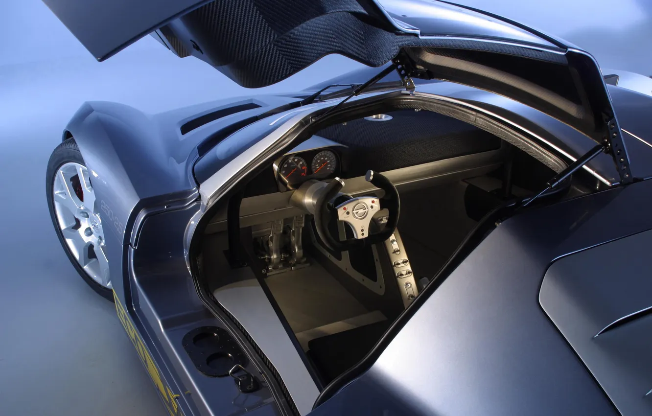 Photo wallpaper Concept, Opel, prototype, the concept car, 2002, racing car, Eco Speedster, Opel Eco Speedster Concept