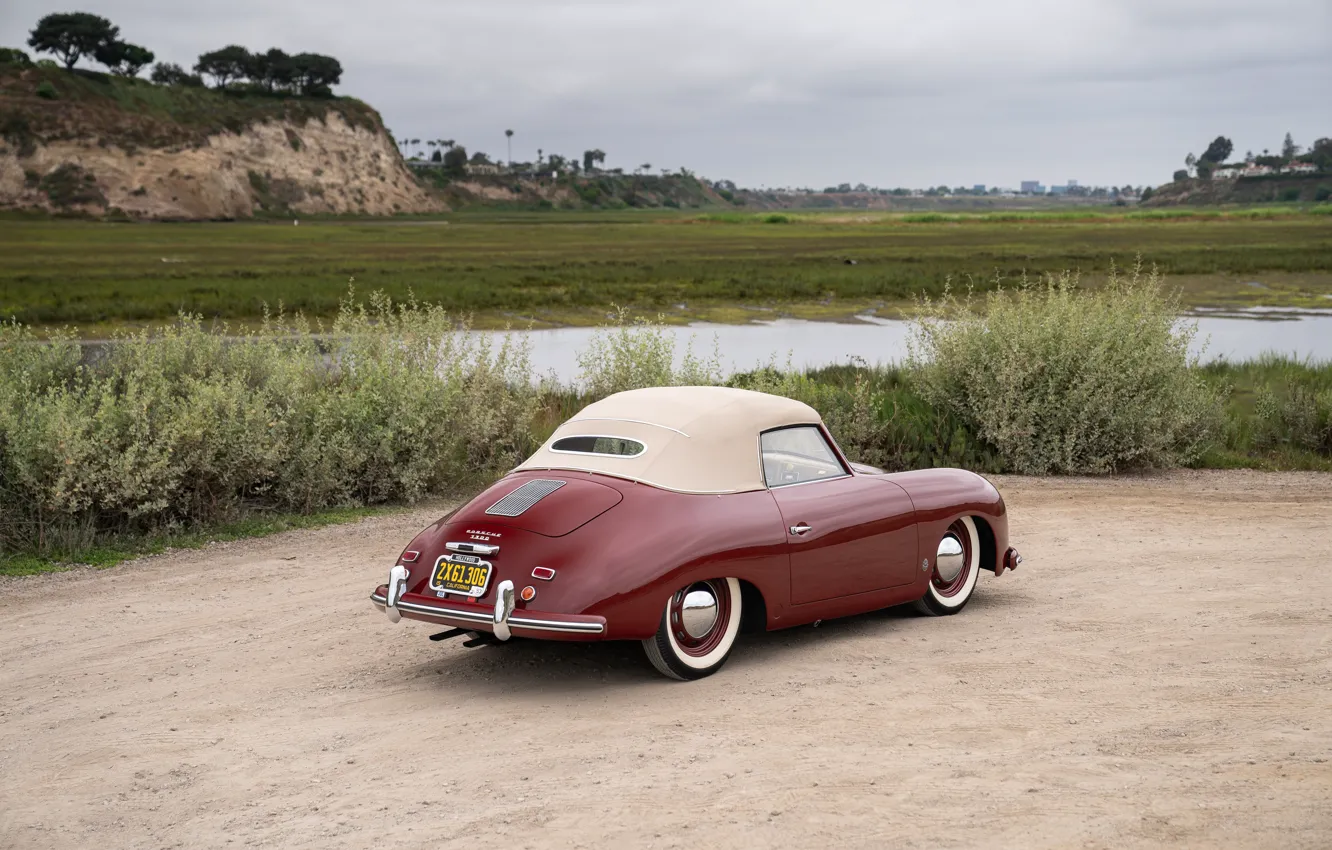 Photo wallpaper Porsche, 1953, 356, Porsche 356 1300 Cabriolet