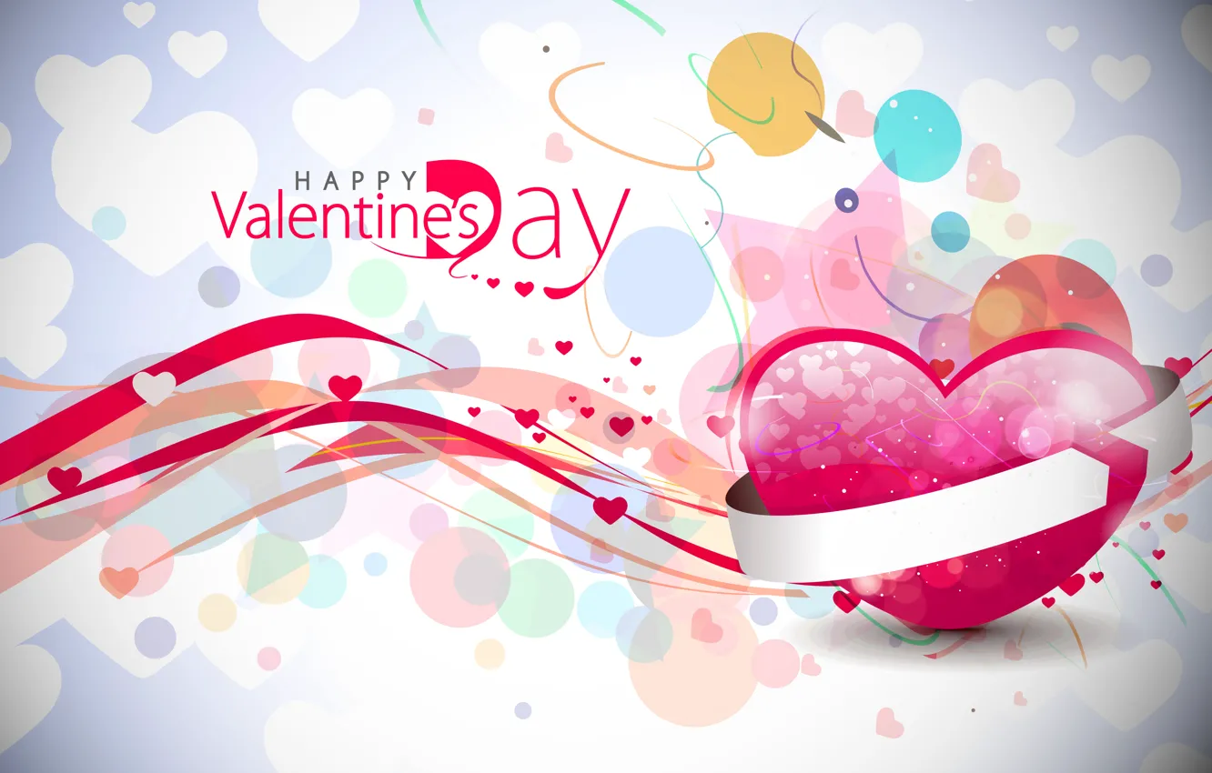 Photo wallpaper love, heart, valentine`s day
