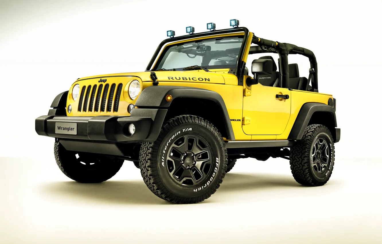 Photo wallpaper jeep, Wrangler, Jeep, Rubicon, 2015, Wrangler, Rocks Star