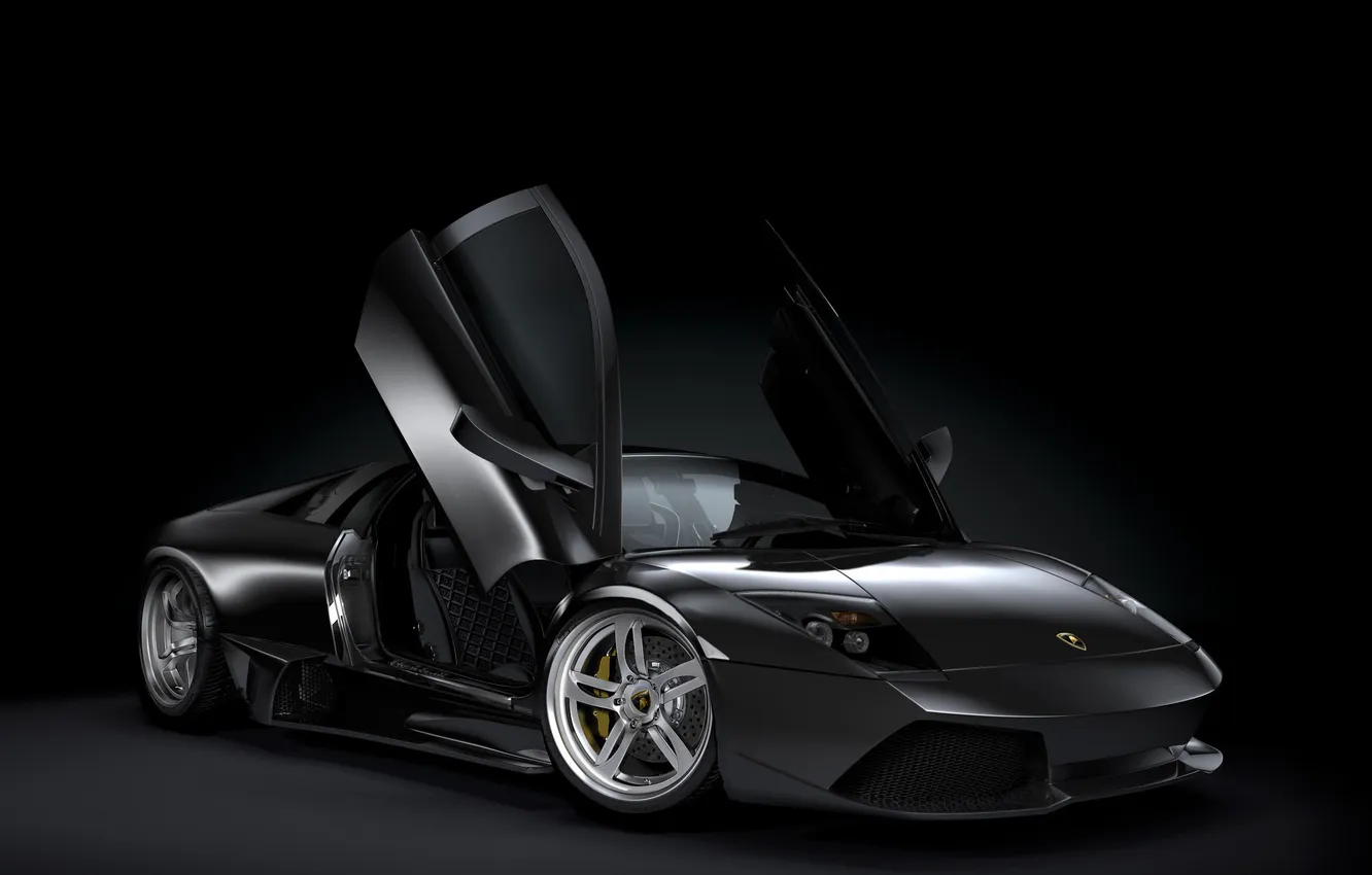 Photo wallpaper up, the door, murcielago