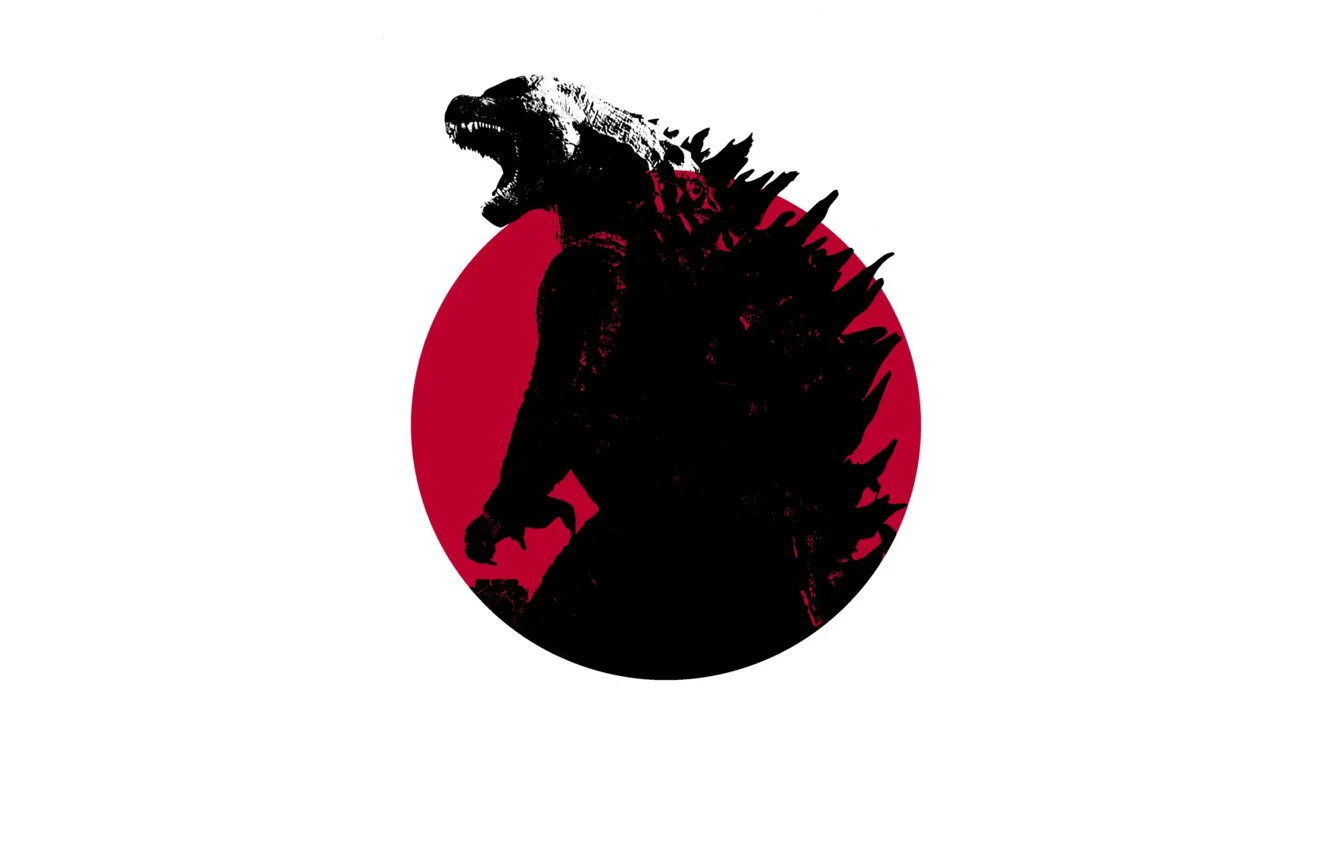 Photo wallpaper monster, dinosaur, Godzilla, Godzilla